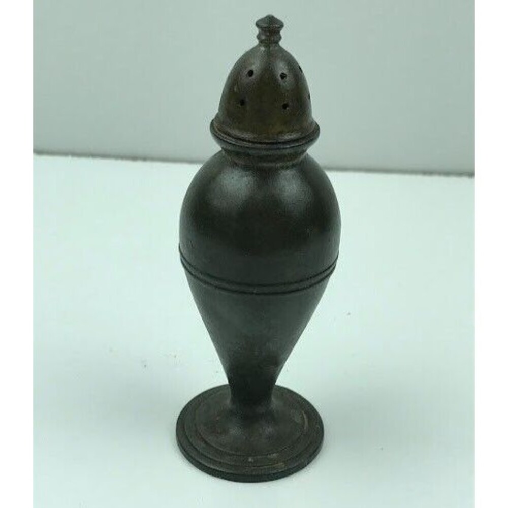 Vintage Quaker Pewter Salt Shaker